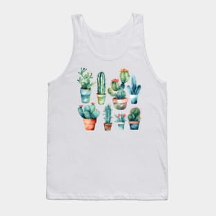 Cactus addict Tank Top